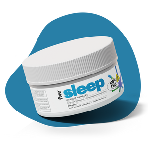 knockout sleep thc + cbd gummies