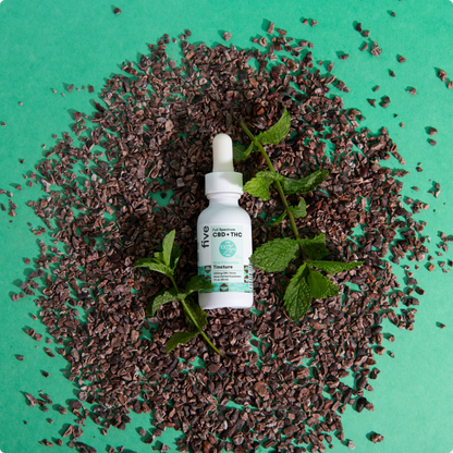 daily mint choco thc + cbd drops