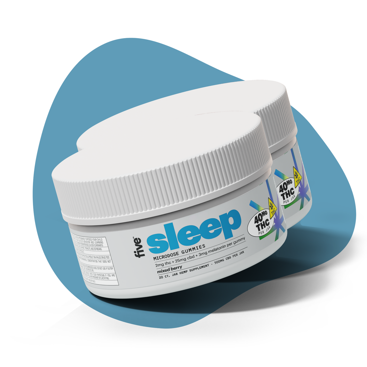 sleep microdose thc + cbd gummies