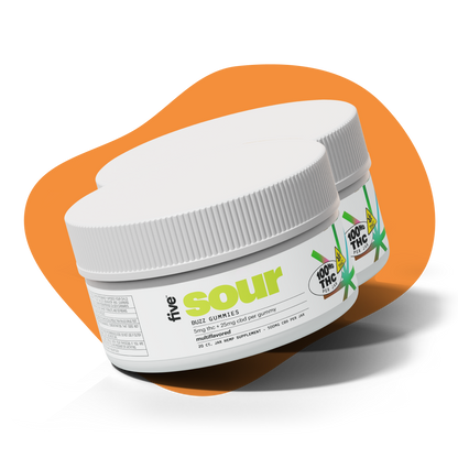 sour buzz cbd + thc gummies